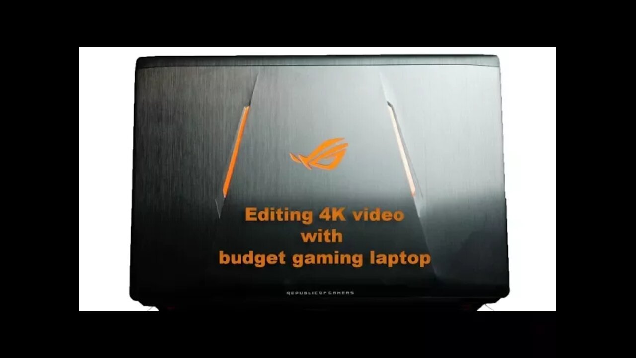 Computer Requirements for 4K Video Editing