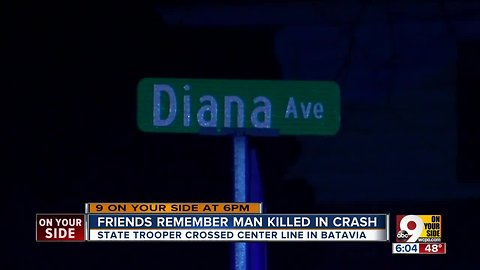 Man killed in crash with trooper memorialized