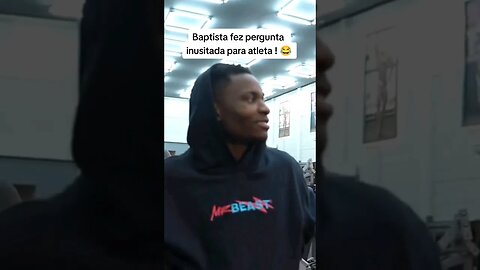 Baptista fez pergunta inusitada para atleta ! #shorts