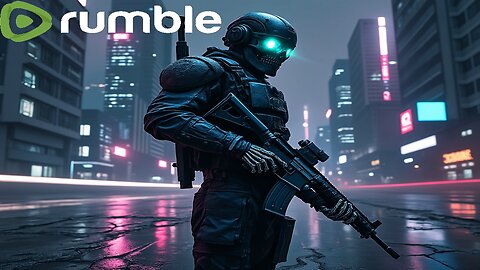Neon Shadows: VAIL's Phantom Soldier