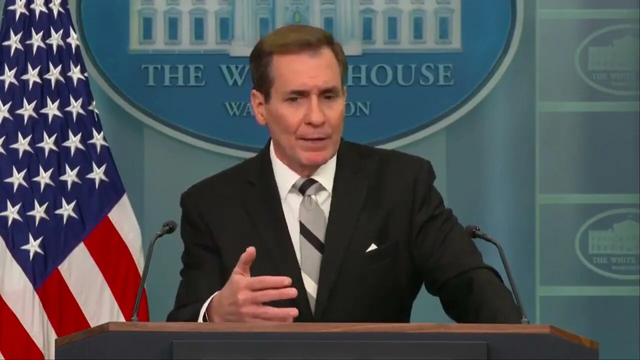 Biden Spokesman John Kirby Claims They "Share A Sense Of Urgency" On Securing Southern Border