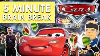 "CARS" BRAIN BREAK - Ninja BRAIN BREAK FOR KIDS - 5 MINUTES, Quick to reset kids focus + confidence