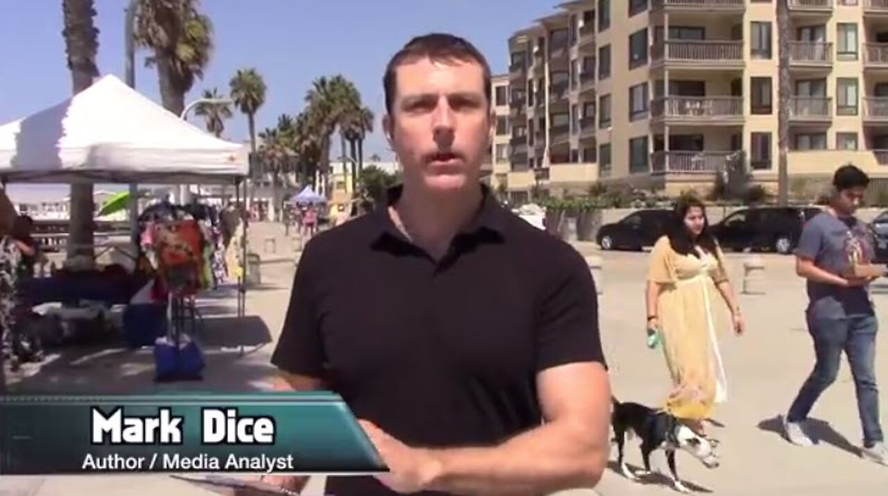 Mark Dice "collecting" the signatures for unvaxxed renters to be evicted from their homes