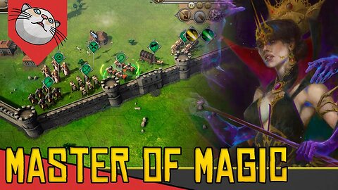 A INSPIRAÇÃO de Jogos 4X de FANTASIA como Age of Wonders! - Master of Magic [Gameplay PT-BR]