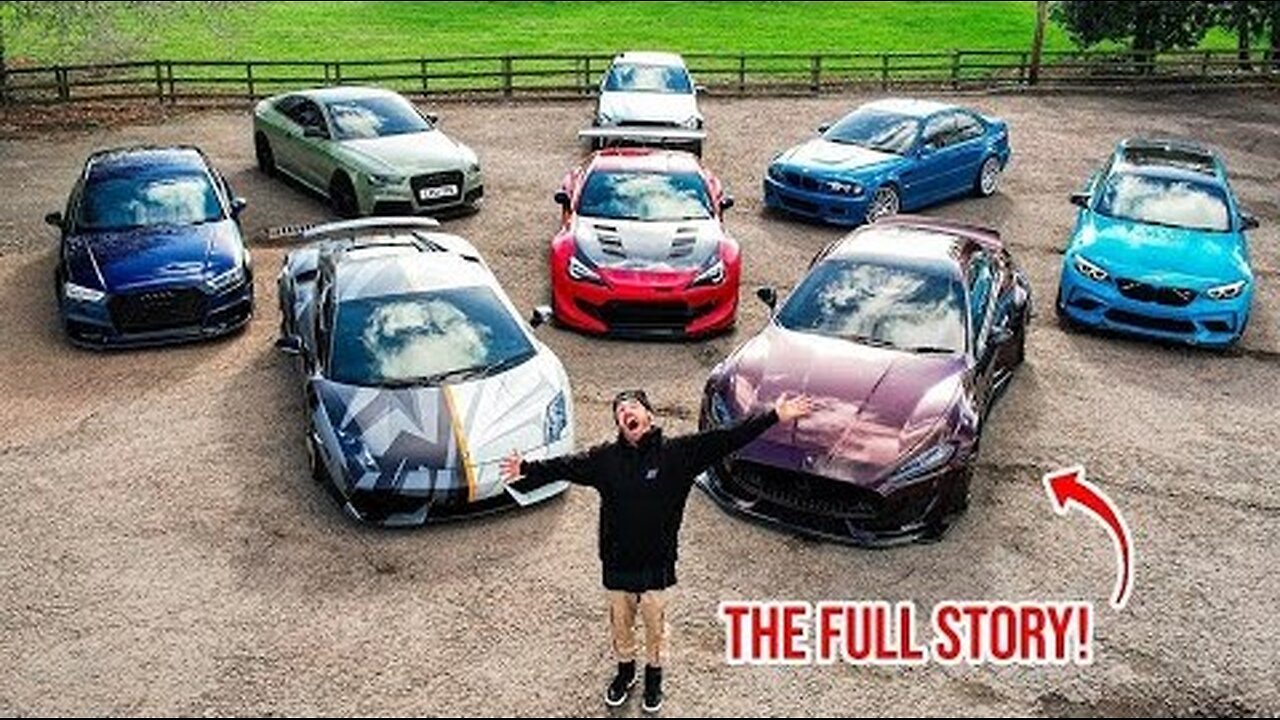 Mat Armstrong Revealing His £10 Million Car Collection