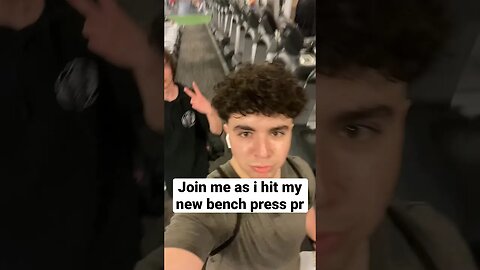 New Bench Press PR #shorts