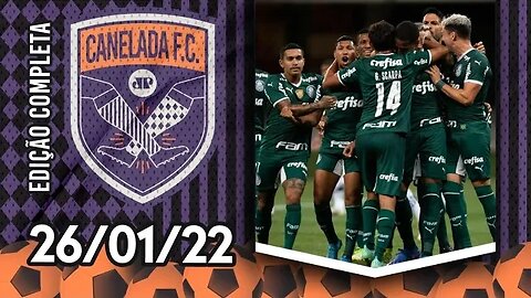 Palmeiras ATROPELA a Ponte Preta e CONFIRMA BOM INÍCIO de ano! | CANELADA (26/01/22)