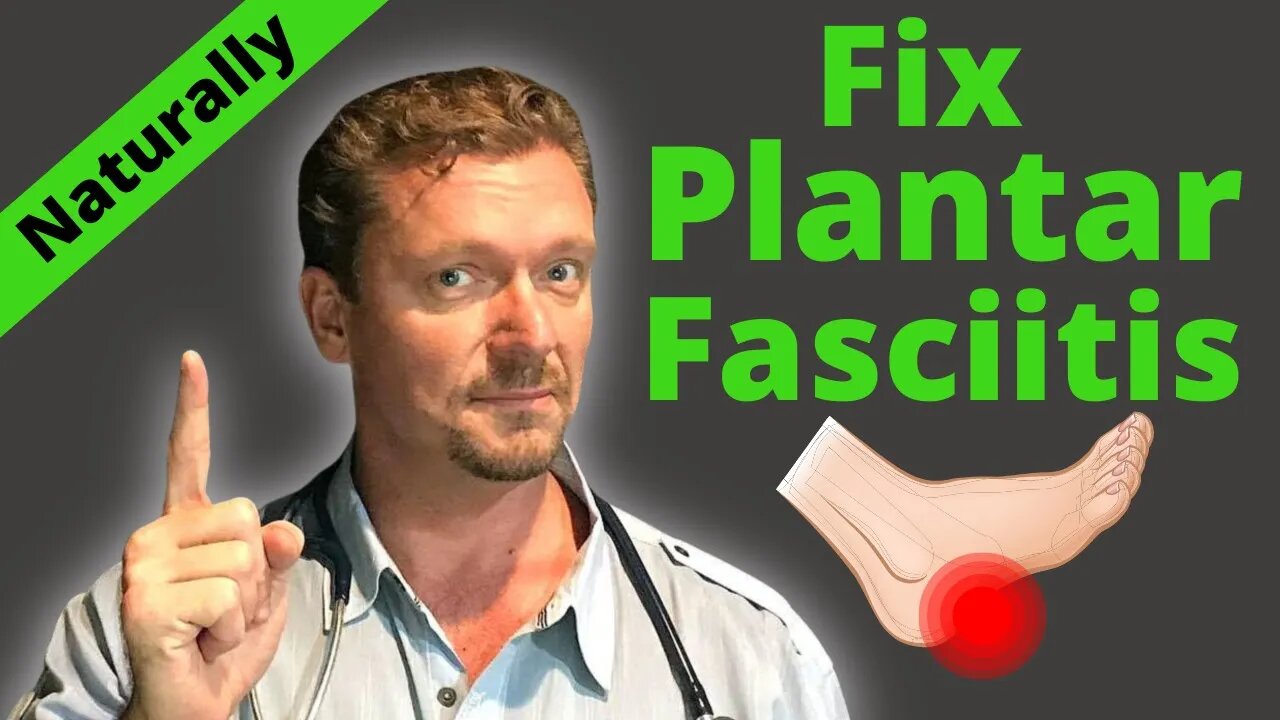 How to Fix PLANTAR FASCIITIS without Pills, Injections, o Surgery!