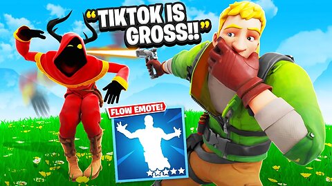 I Trolled Shadical With "The Flow" TikTok Emote.. (Fortnite)