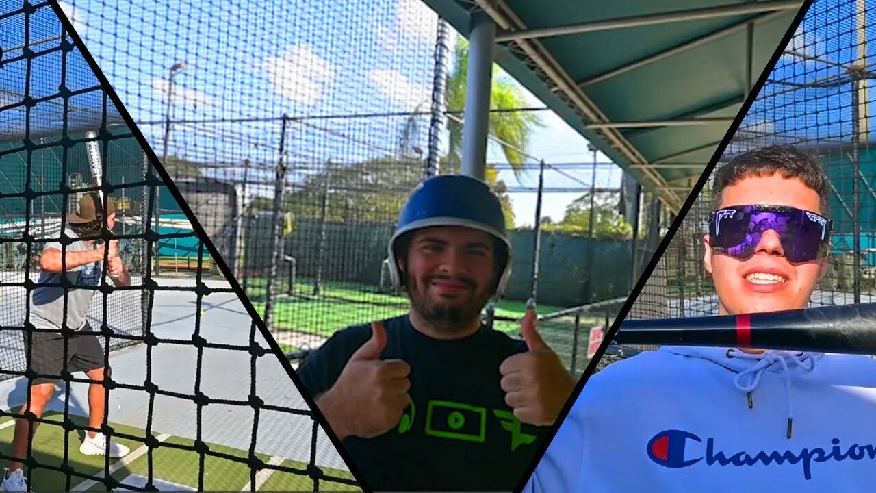 Blinkers & Dingers! (FADED AT THE BATTING CAGE)