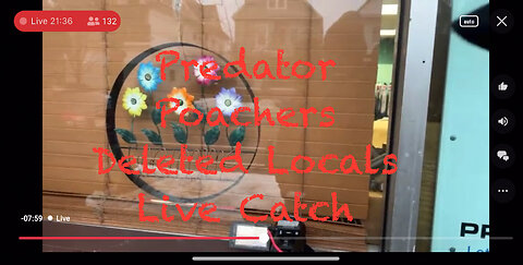 Alex Rosen aka Gordon Flowers Predator Poachers Deleted Locals Live Catch