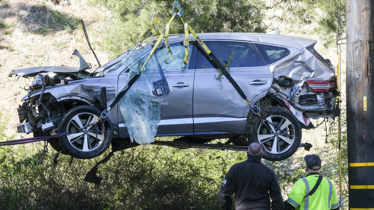 Authorities: Excessive Speed Caused Tiger Woods Car Crash