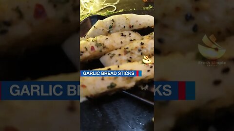 Garlic Bread Sticks #recipe #food #tasty #cheese #bread #streetfood