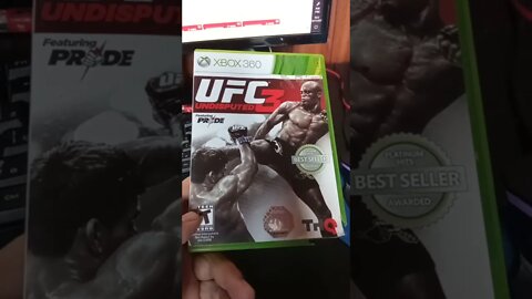 Novidade no canal: UFC UNDISPUTED 3 (XBOX 360) #shorts