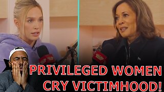 Kamala Harris CRIES VICTIMHOOD For Women On 'Call Her Daddy' Podcast While Hurricane Victims Suffer!