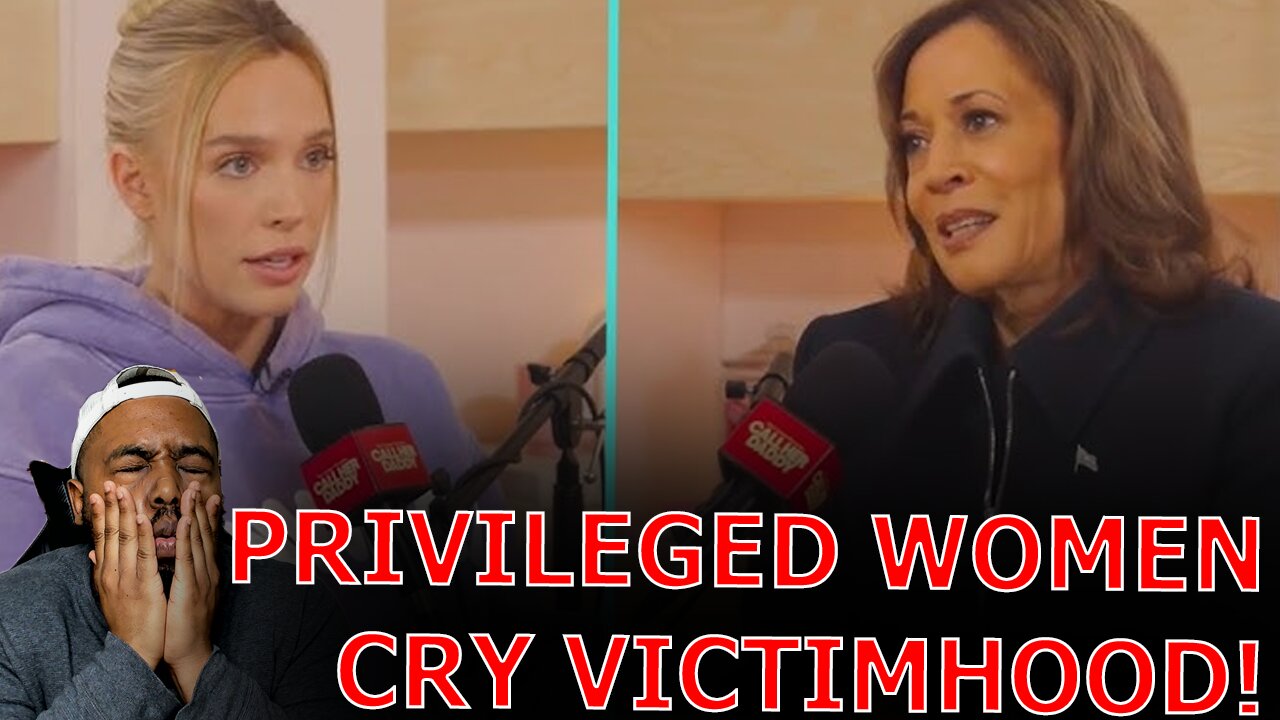 Kamala Harris CRIES VICTIMHOOD For Women On 'Call Her Daddy' Podcast While Hurricane Victims Suffer!