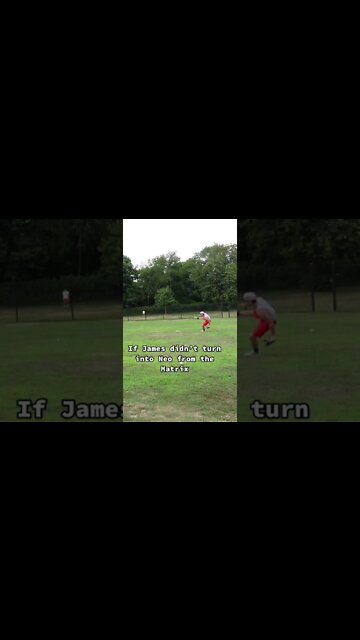 This could’ve gone so much worse…if he didn’t turn into Neo from the Matrix