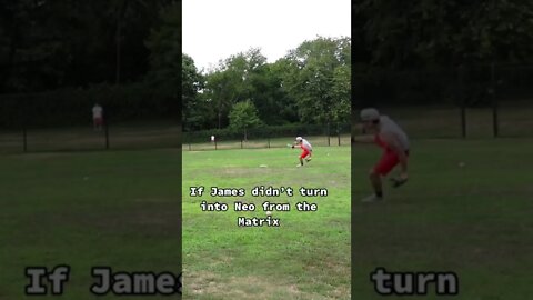 This could’ve gone so much worse…if he didn’t turn into Neo from the Matrix