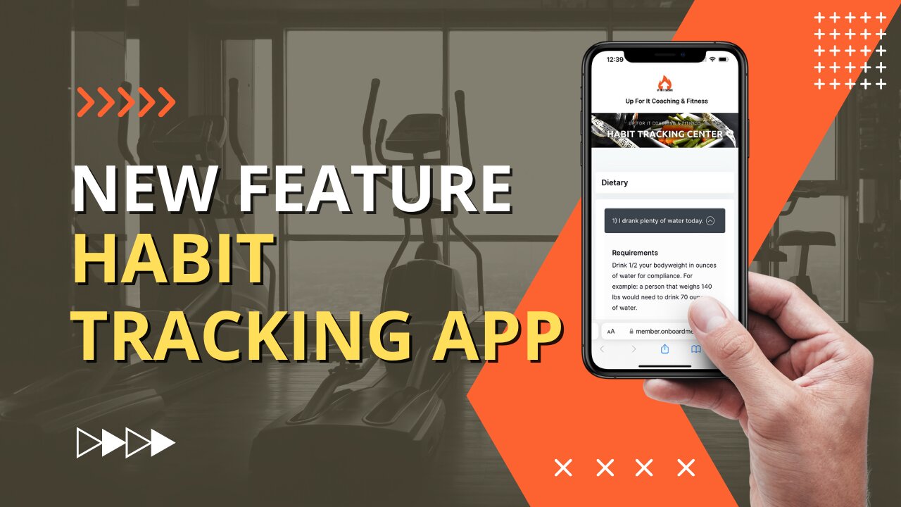 New Habit Tracking App for Up For It Coaching Clients