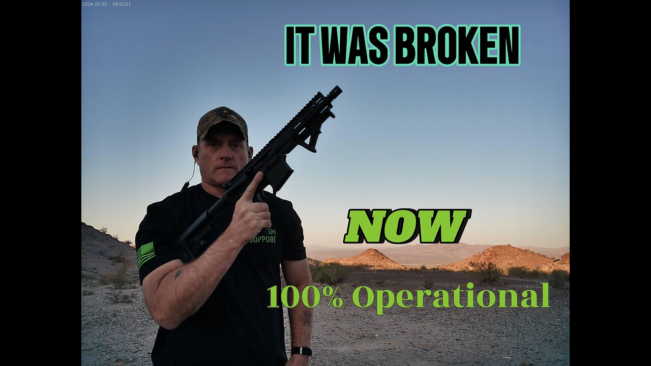 AR Pistol Resurrected After Failing