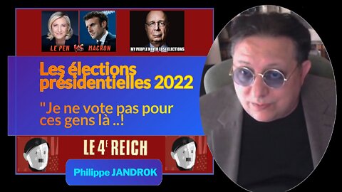 FRANCE Elections / Ph.JANDROK "Je ne vote pas pour ces gens là"... (Hd 720) Lire descriptif