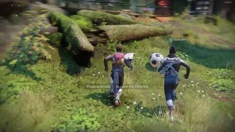 Destiny 2 BossyBigMike and I meet up in The Farm for the first time on launch day.