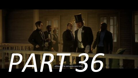 Red Dead Redemption 2 Part 36 - The Gilded Cage - Walkthrough No Commentary