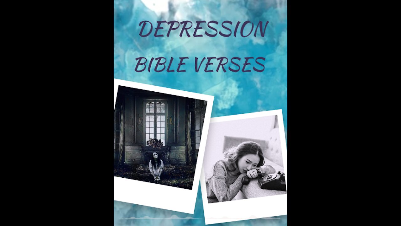 5 Bible verses for DEPRESSION // Scriptures for Depression// Depression Motivation 10 #shorts