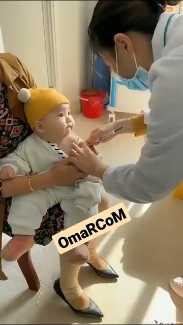 How cute baby vaccine