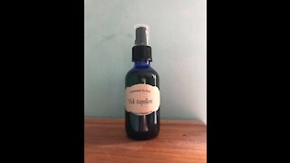 Tick Repellent with Essential Oils