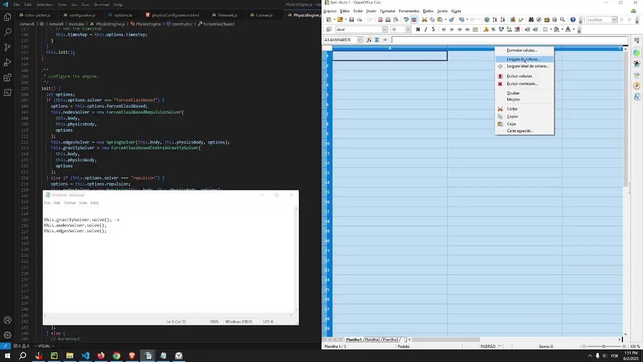 Working on Zustand customization store for graph physics