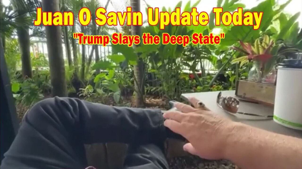 Juan O Savin Update Today Oct 17: "Trump Slays the Deep State"