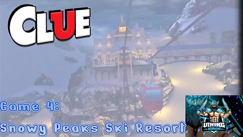 Clue Playthrough Game 4: Snowy Peaks Ski Resort