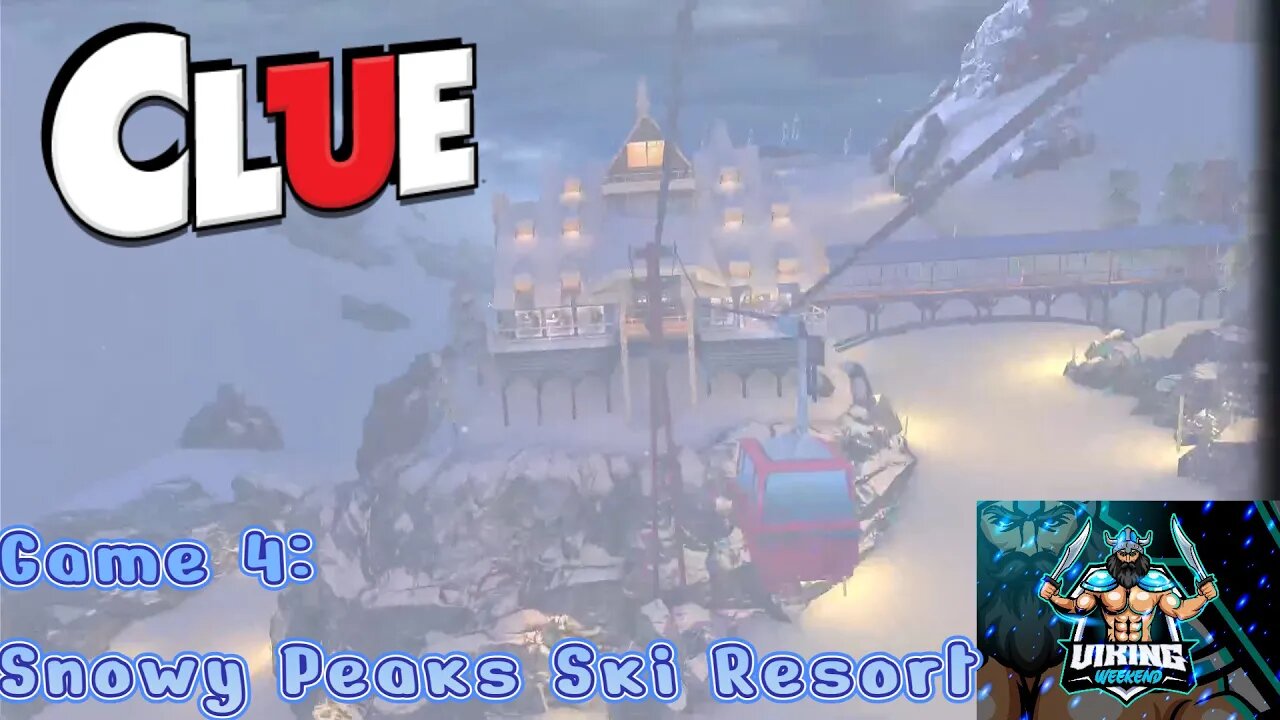 Clue Playthrough Game 4: Snowy Peaks Ski Resort