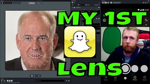 Made a Snapchat Lens out of faces from ThisPersonDoesNotExist