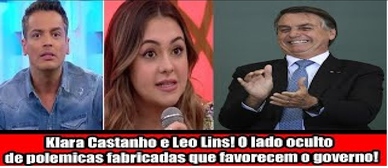 Klara Castanho e Leo Dias! O lado oculto de polemicas fabricadas que favorecem o governo