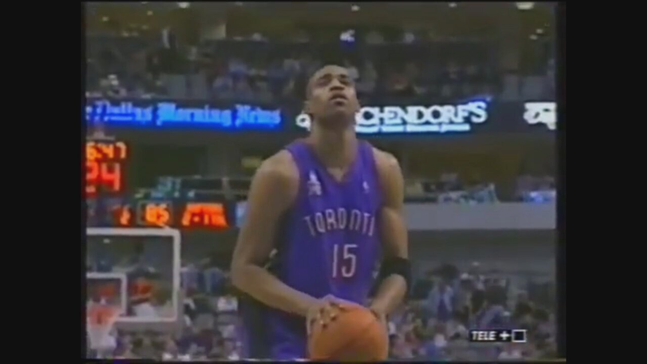 Vince Carter 19 Points 6 Ast @ Mavericks, 2001-02.