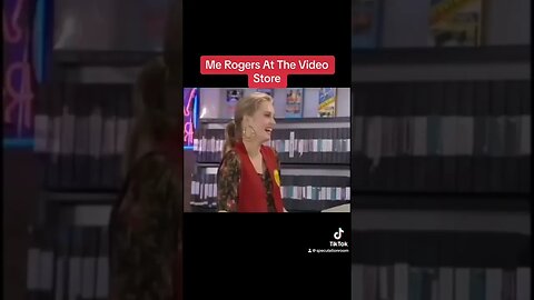 Mr Rogers At The Video Store!!! #trending #tarotreading #comedy #funny #video