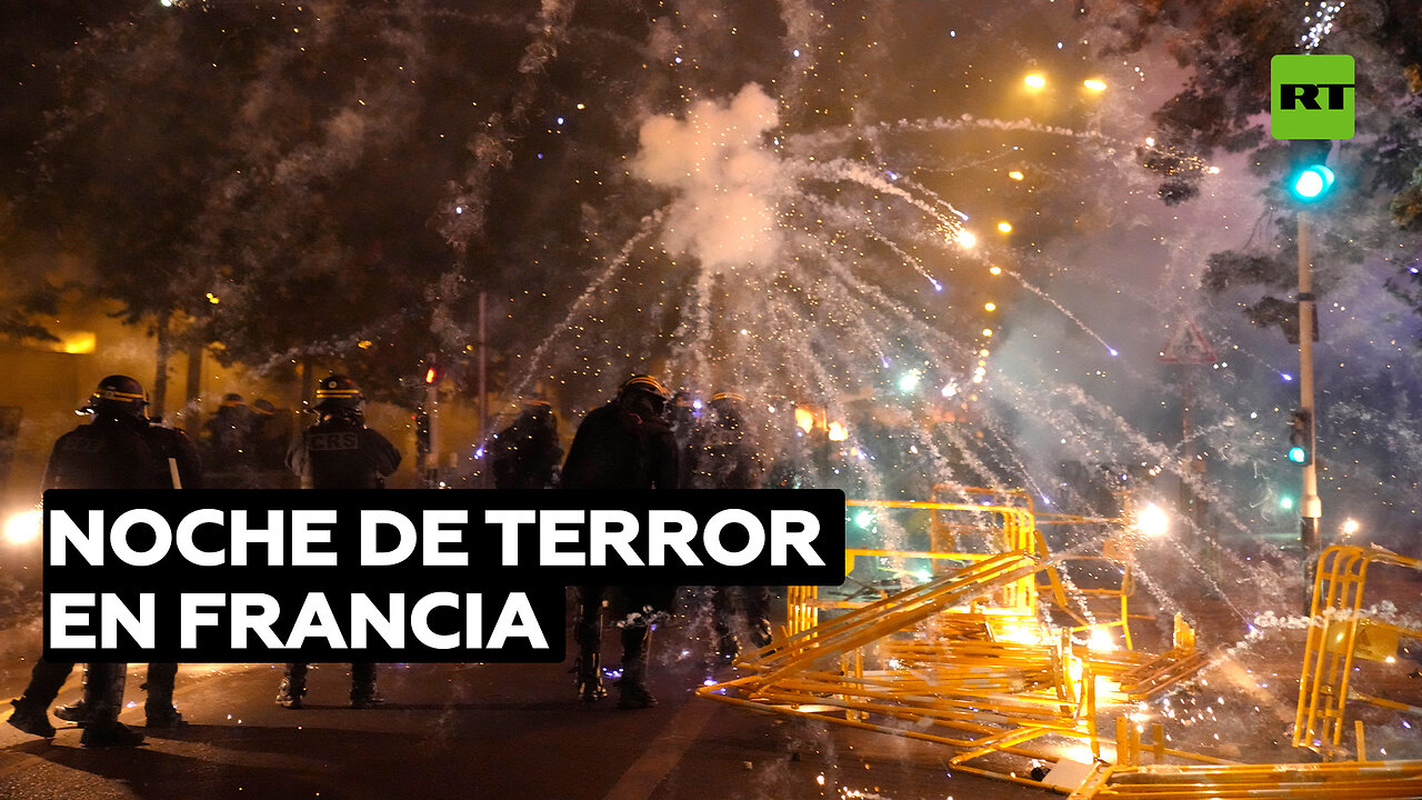 Choques con la Policía en Francia