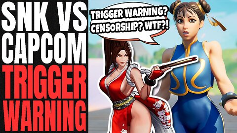 Woke Capcom Caught CENSORING NEW GAME | SNK Vs Capcom NERFS Female Characters For MODERN AUDIENCE