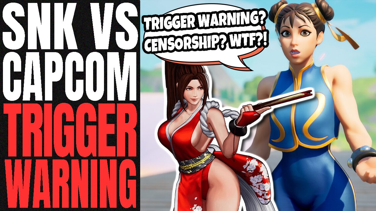 Woke Capcom Caught CENSORING NEW GAME | SNK Vs Capcom NERFS Female Characters For MODERN AUDIENCE