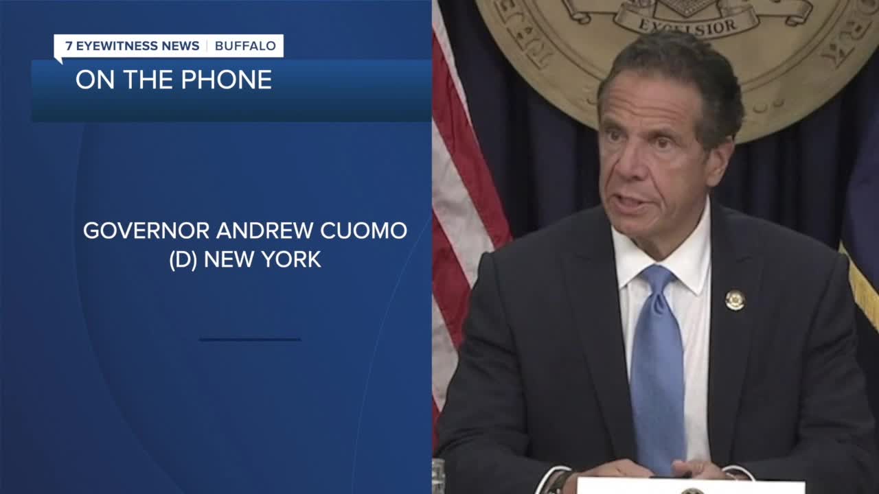 Gov. Andrew Cuomo on working with FEMA to get supplemental UI benefits