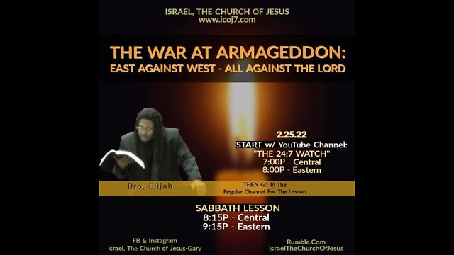 THE WAR AT ARMAGEDDON: EAST AGAINST WEST – ALL AGAINST THE LORD