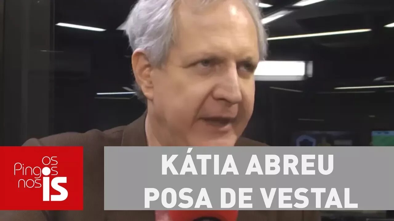 Augusto: Kátia Abreu posa de vestal no cabaré do PMDB