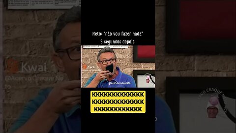 VAI PRA DENTRO DELE! KKKK NETO MALUCO KKKKK #shorts #corinthians #memes