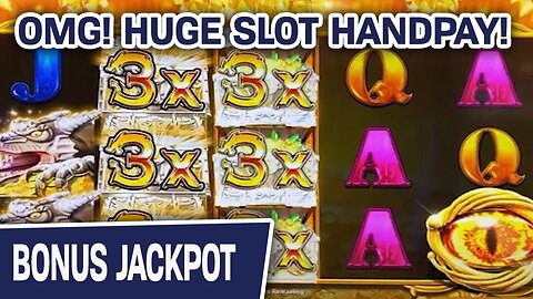 😲 OMG! HUGE Slot Machine HANDPAY 👑 Max Bets! The Raja PLAYS TO WIN