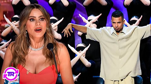 GOLDEN BUZZER French Dance Crew HYPNOTIZES the Judges on AGT