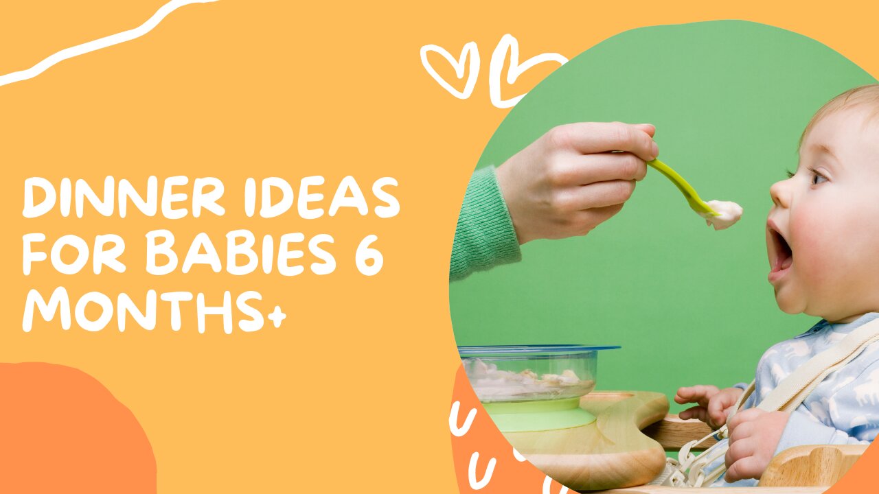 Dinner Ideas For Babies 6 Months+ | Baby Food Ideas | Youtube Shorts