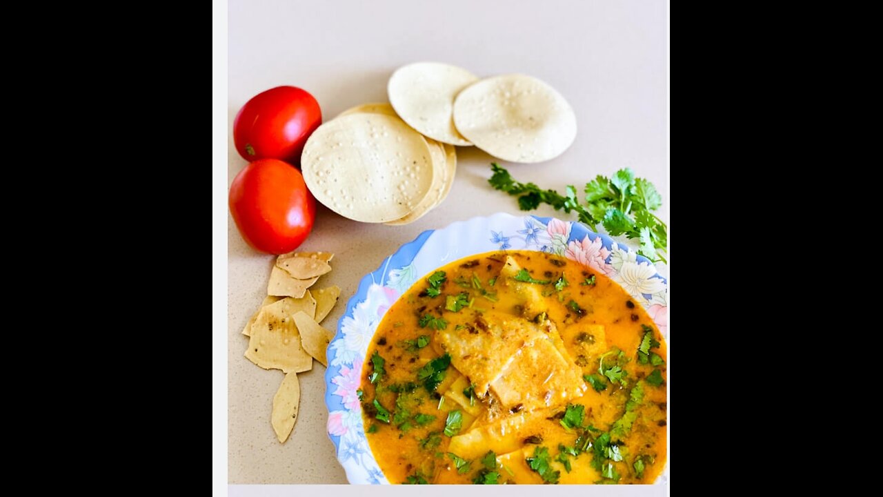 #masala papad #masala papad ke sabji#5min recipe