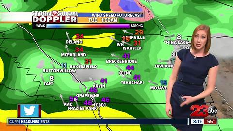 A calm Sunday before storms roll in Monday